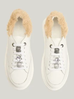 Sneaker mit Fake Fur