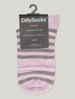 Socken STRIPY LILAC TONES
