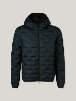 Steppjacke mit Kapuze