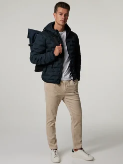 Steppjacke mit Kapuze