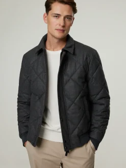 Steppjacke mit Wolle