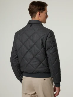 Steppjacke mit Wolle