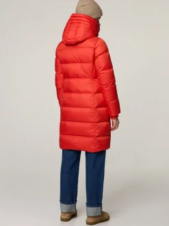 Steppmantel mit Kapuze