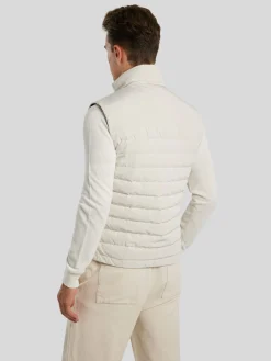 Steppweste aus Daunen