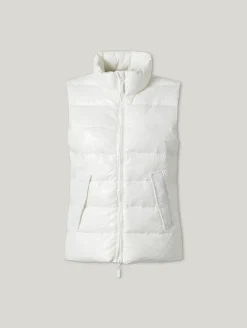 Steppweste mit Pailletten