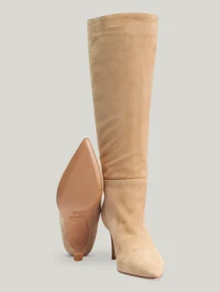 Stiefel aus Veloursleder