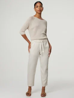 Stoffhose im Jogging-Look