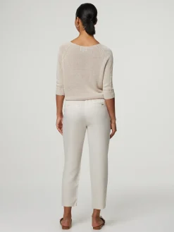 Stoffhose im Jogging-Look