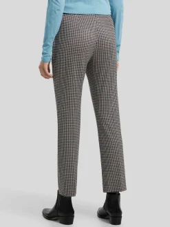 Stoffhose mit Hahnentritt