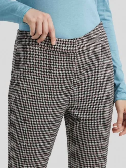 Stoffhose mit Hahnentritt