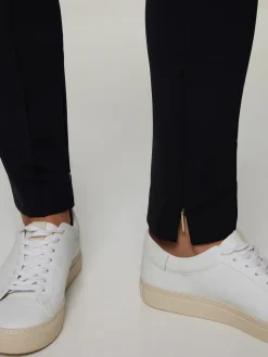 Stoffhose mit Reissverschluss