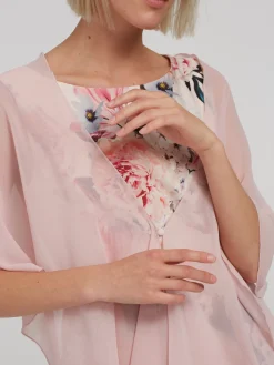 Stola mit Knopfverschluss