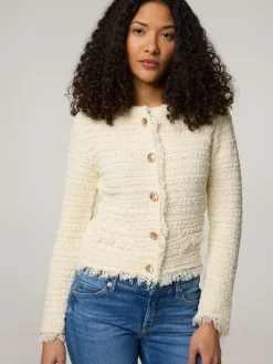 Strickajacke aus Bouclé GINOSA