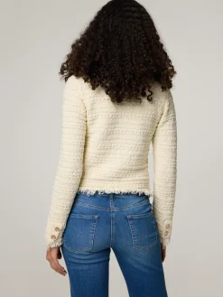 Strickajacke aus Bouclé GINOSA