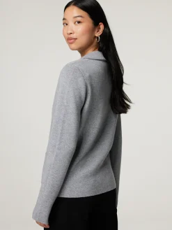 Strickblazer aus Wolle