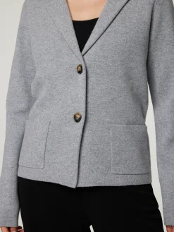 Strickblazer aus Wolle