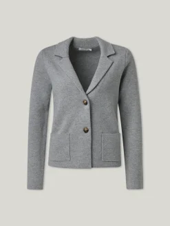 Strickblazer aus Wolle