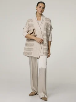 Strickgilet mit Kaschmir