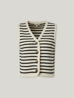 Strickgilet mit Wolle GABINO