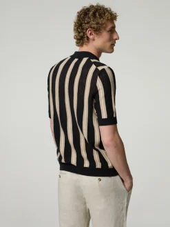 Strickhemd aus Baumwoll-Mix