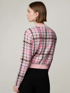 Strickjacke aus Alpaka-Mix