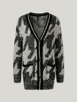 Strickjacke aus Alpaka-Mix