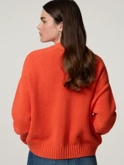 Strickjacke aus Baumwolle