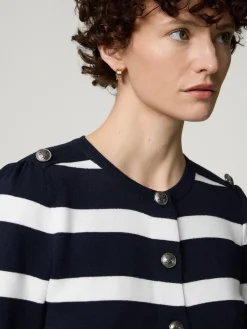 Strickjacke aus Baumwolle