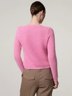 Strickjacke aus Baumwolle