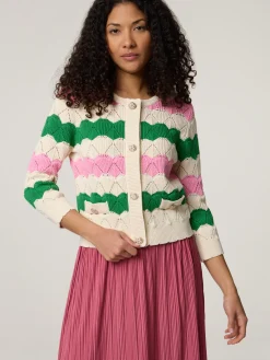 Strickjacke aus Baumwolle