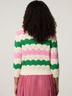 Strickjacke aus Baumwolle