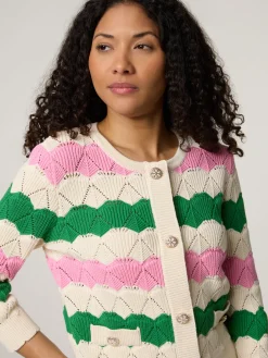 Strickjacke aus Baumwolle