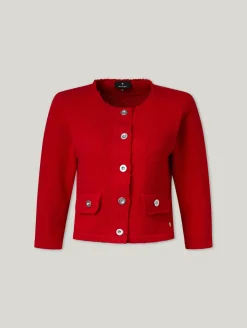 Strickjacke aus Baumwolle