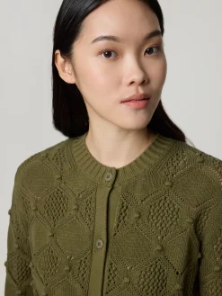 Strickjacke aus Baumwolle GUFO