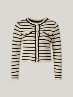 Strickjacke aus Baumwolle GANEO