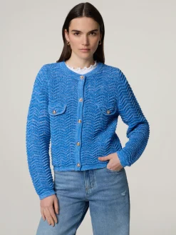 Strickjacke aus Baumwolle