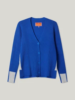 Strickjacke aus Baumwoll-Mix