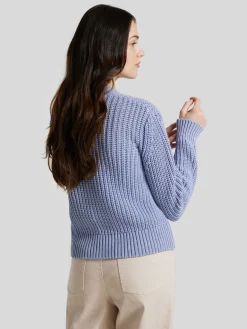 Strickjacke aus Baumwoll-Mix