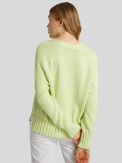 Strickjacke aus Bio-Baumwolle