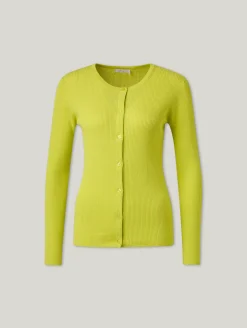 Strickjacke aus Feinstrick