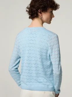 Strickjacke aus Schurwolle