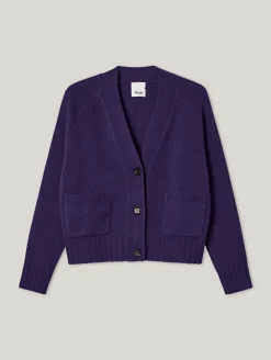 Strickjacke aus Schurwolle