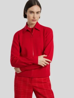 Strickjacke aus Schurwolle