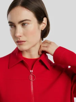 Strickjacke aus Schurwolle