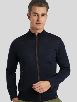 Strickjacke aus Schurwolle