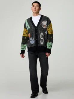 Strickjacke aus Woll-Mix AKKI