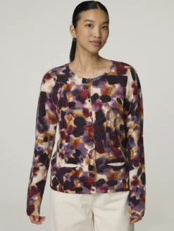 Strickjacke mit Alpaka