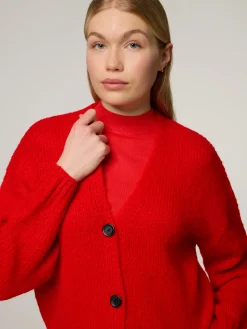 Strickjacke mit Alpaka