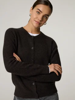 Strickjacke mit Alpaka