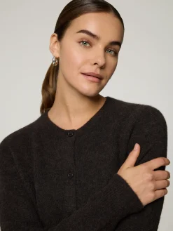 Strickjacke mit Alpaka